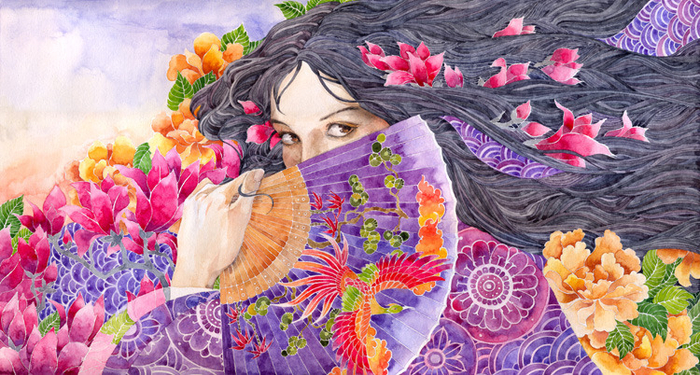 - Любимый веер -