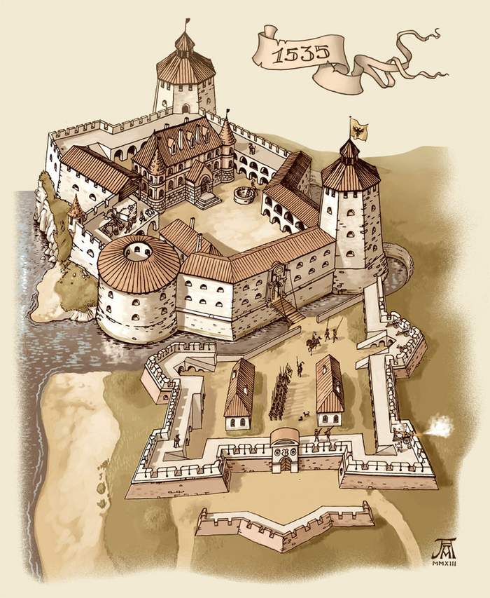 Замок, 16 век. Пышный финал