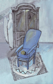 Хармс. Ангел. Иллюстрация к сборнику произведений