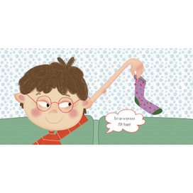 Дело о пропавшем носке l Книжная иллюстрация