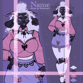 Персонаж "Милая овечка" 