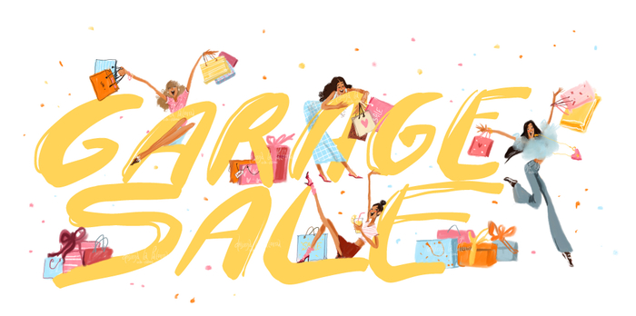 Коммерческая иллюстрация  «Гаражная распродажа»