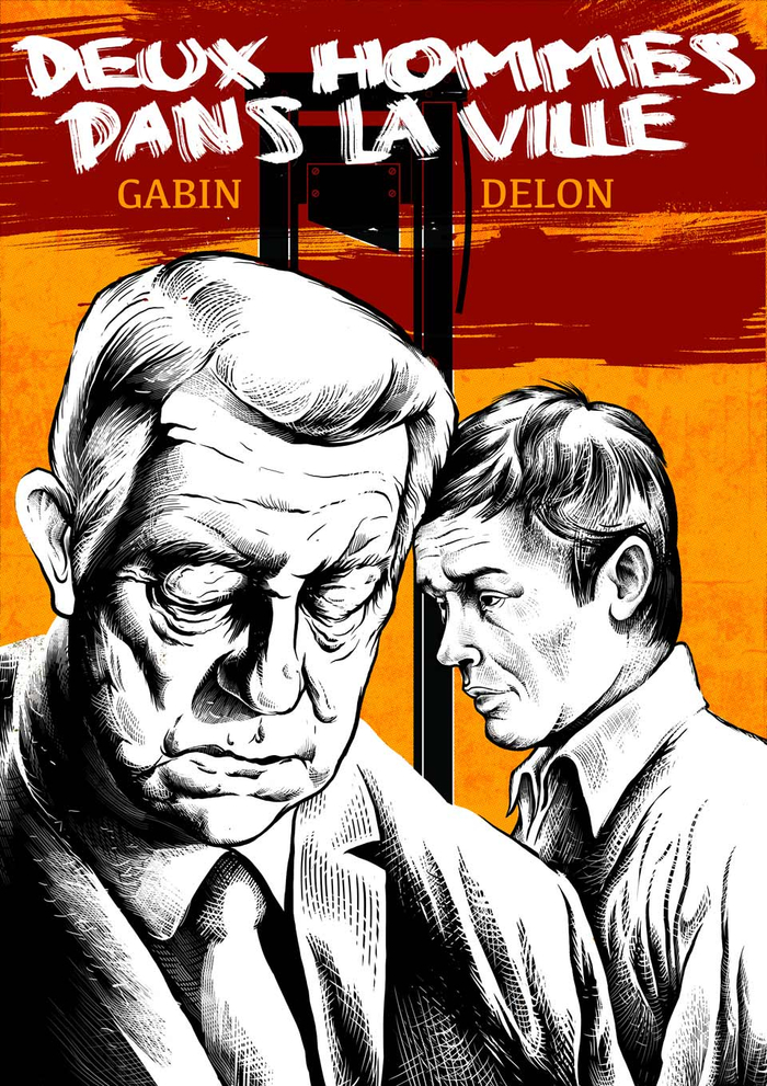 Deux Hommes Dans La Ville