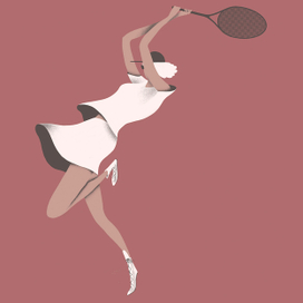  теннисистка