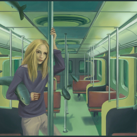 subway car