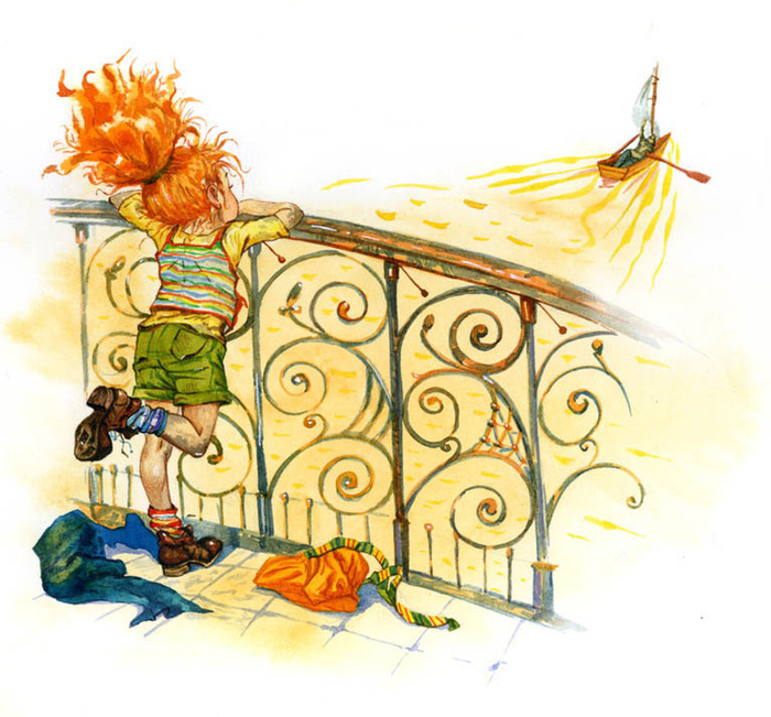 Иллюстрация к книжке Силены Андерс "Мороженое времени"