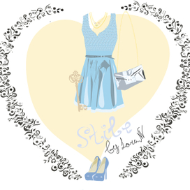 небесное платье