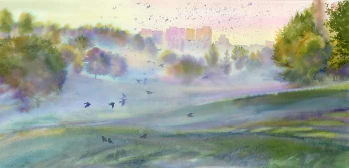 Утро в Малиновке