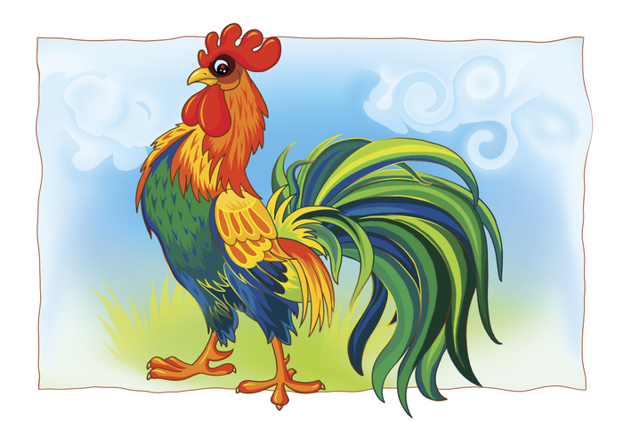 Петушок - золотой гребешок