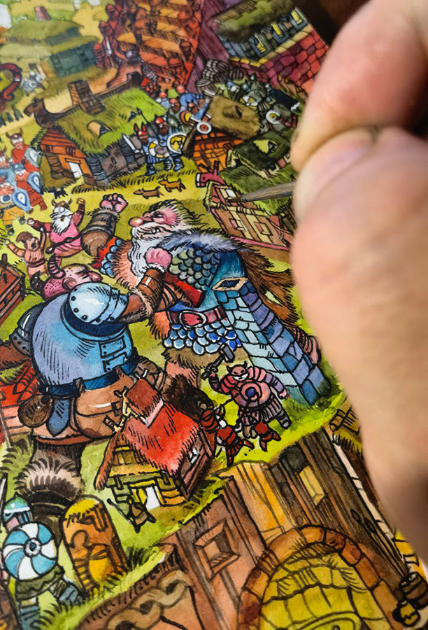 Рабочий процесс.