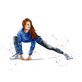 Иллюстрация спортивной одежды