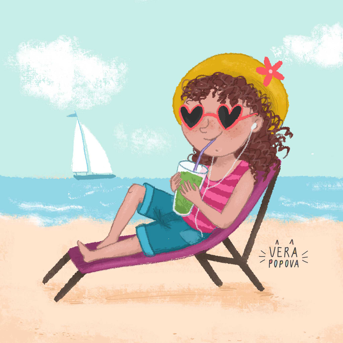 Летняя иллюстрация