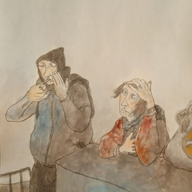 Путешествие на электропоезде. 