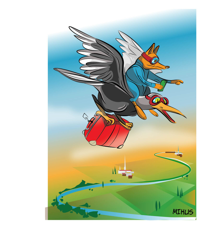 Лис путешественник