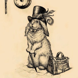 Пунктуальный Mr. Кролик
