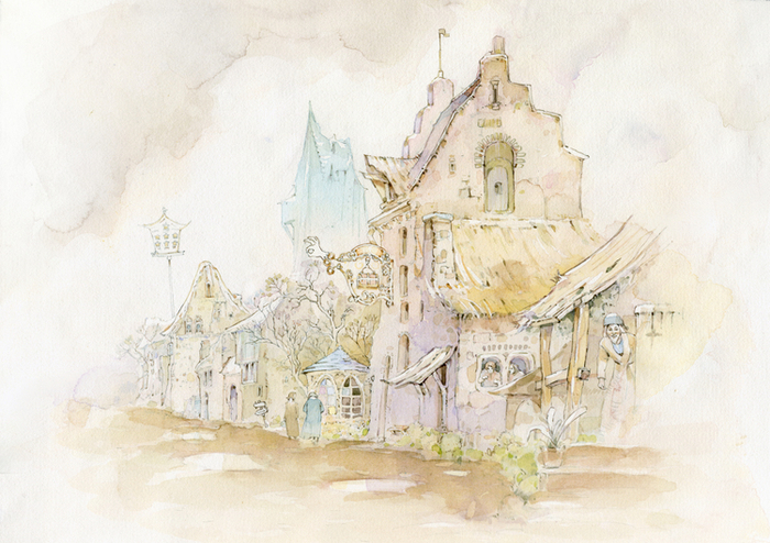 Городишко ( фрагмет опять )