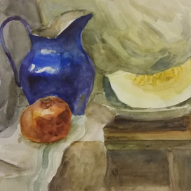 натюрморт с кувшином