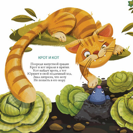 Сюжет о моей нелюбви к котам, кротам и капусте.