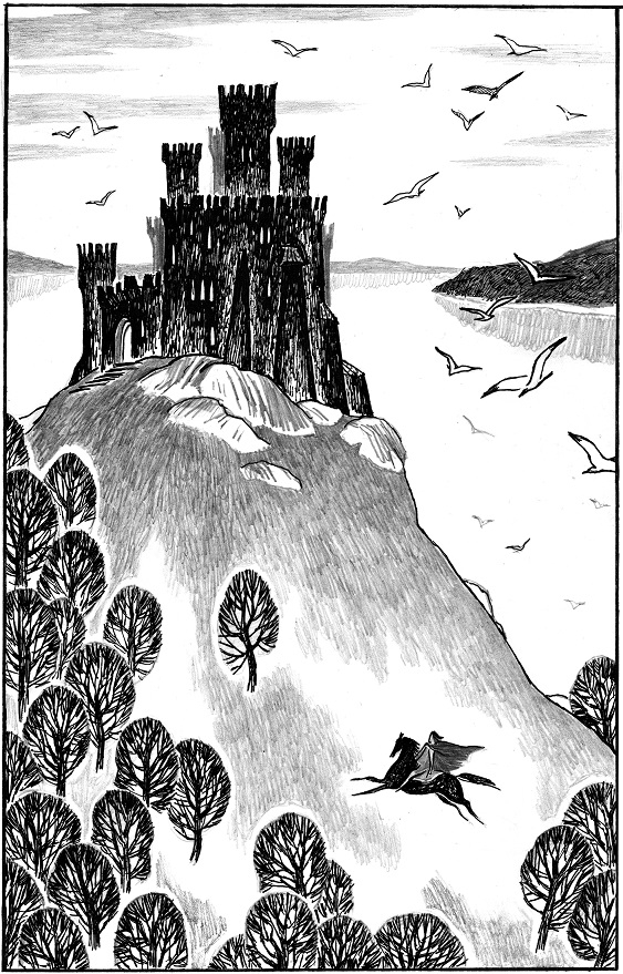 Иллюстрация к легенде Чайлд-Роланд