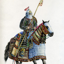 Тяжёлая монгольская конница. Конец ХIII века