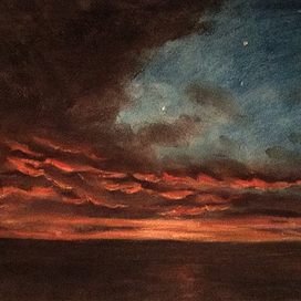 Закатный этюд