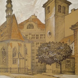 Пражская улочка.