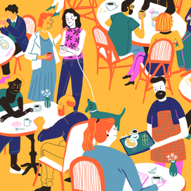 Иллюстрация для L'ENTRACTE