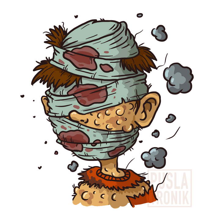 Uncle Harvey - Burned man