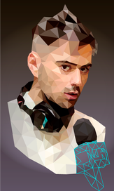 Векторная графика ( в технике low poly)