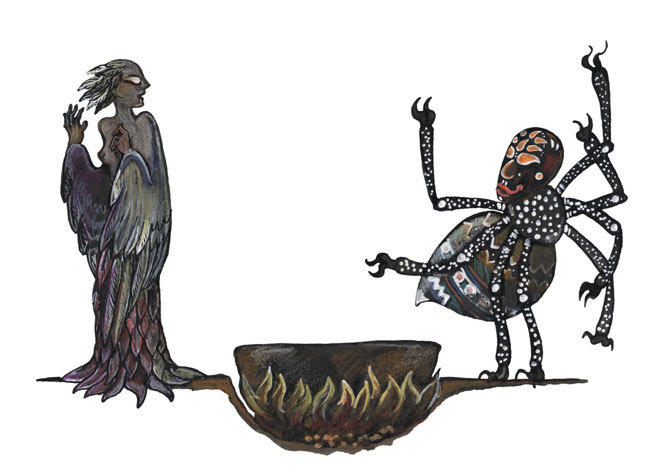 Ананси и Птица