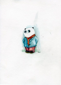 панда первая Хоко