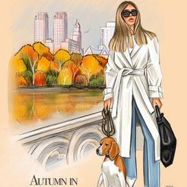 Осень в Нью Йорке