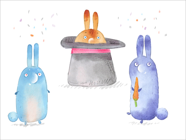 зайцы цирковые