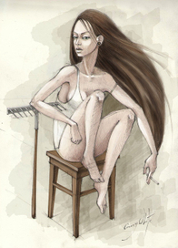 табурет и грабли