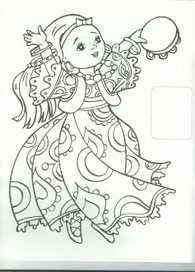 Раскраски - Эсмеральда