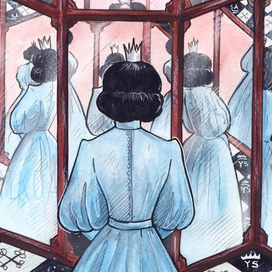 Вишнёвые зеркала