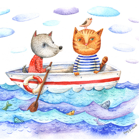 Люблю кататься в лодке среди морской селедки (с)