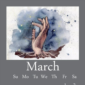 march