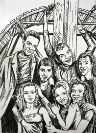 Актеры мюзикла "Нотр-Дам де Пари"