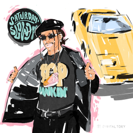 Обложка для музыкального шоу 