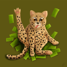 Пятнистый кот