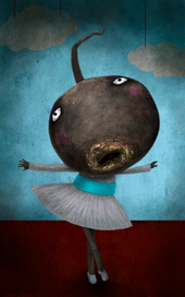 Девочка-редька