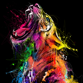 ЦВЕТНОЙ ТИГР