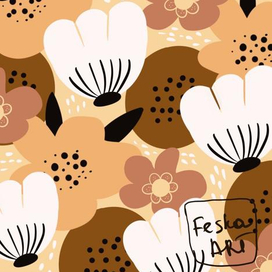 Flowers pattern summer