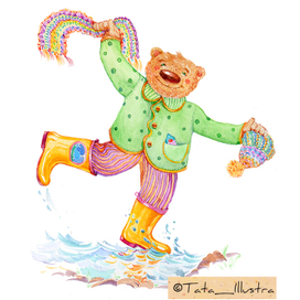 Апрельский мишка