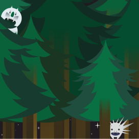 BCGRND Monster dots (forest2 lvl3)