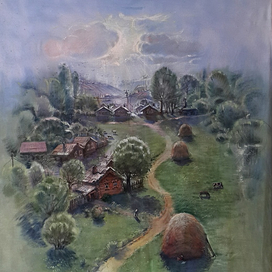 Лето в деревне.