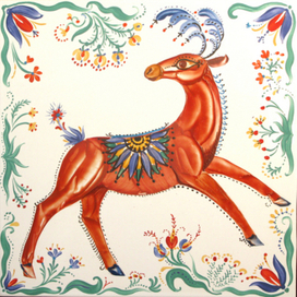 олень-декор