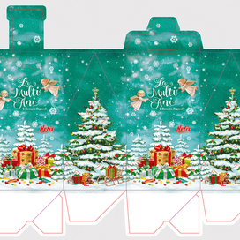 Коробка, раскладка