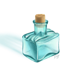  Чернильница с пробкой